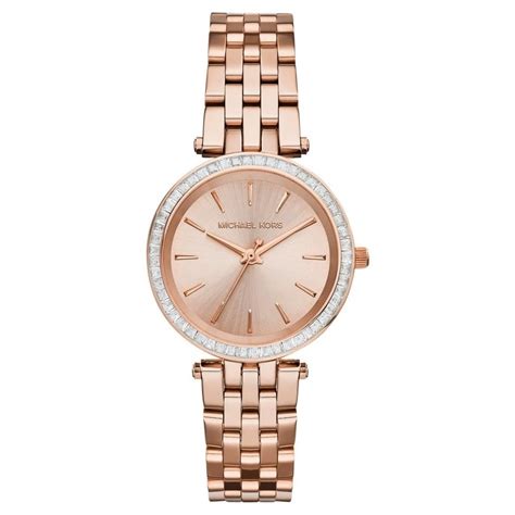 michael kors mini darci rose gold|michael kors darci watch.